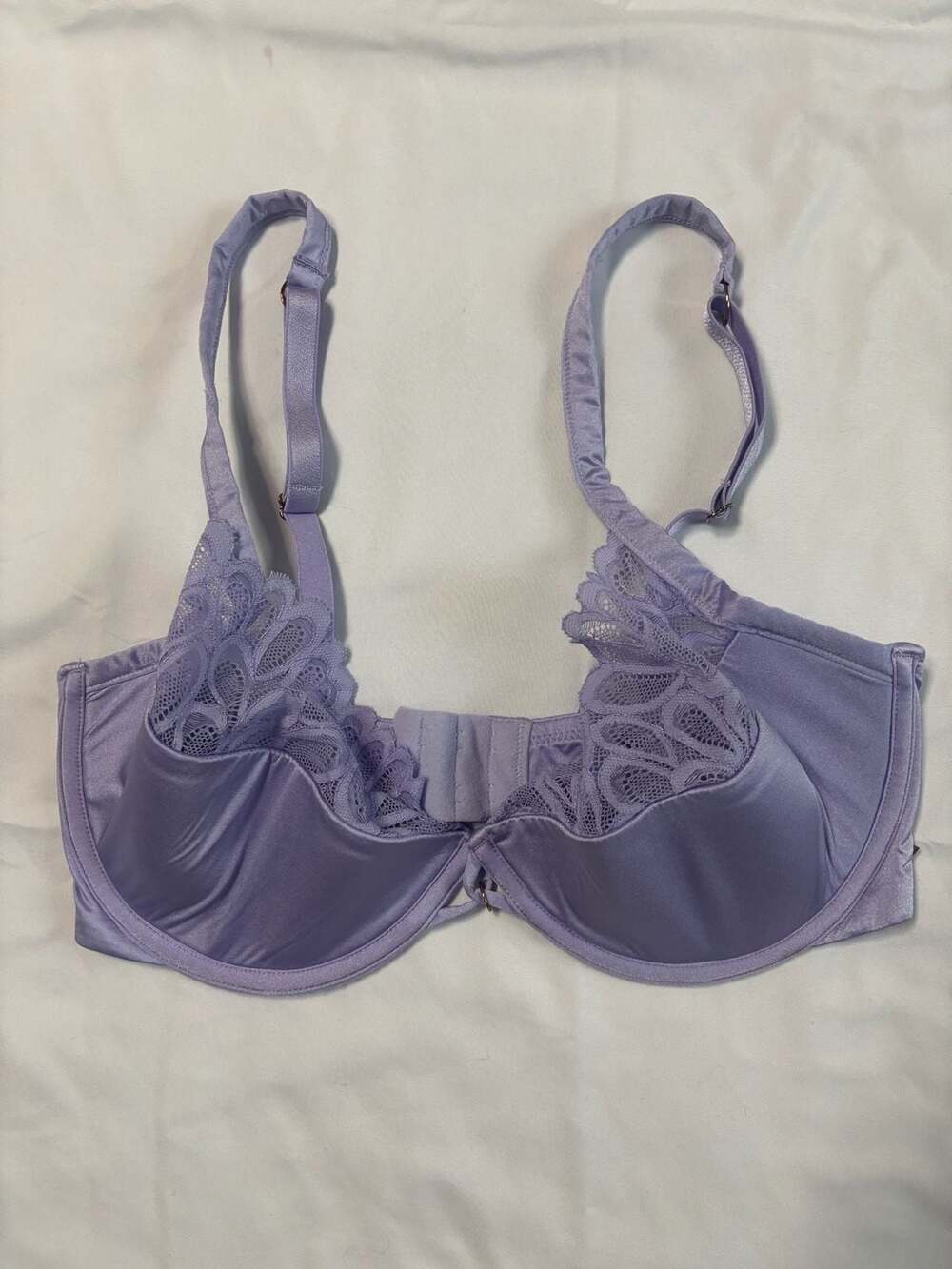 Savage X Fenty Not Sorry Lavender Lace Underwire Bra
